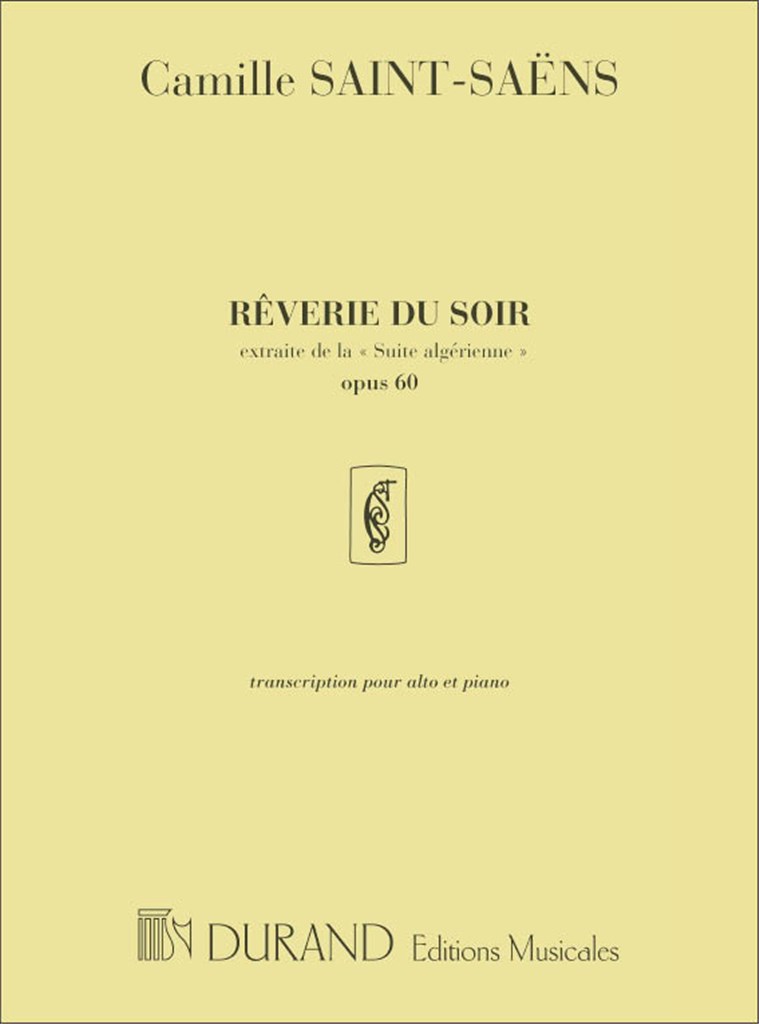 Reverie Du Soir Alto-Piano
